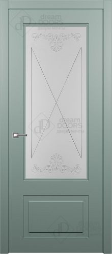 Межкомнатная дверь Dream Doors | модель AN6 Гравировка 112