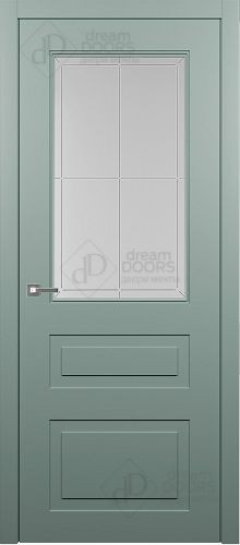 Межкомнатная дверь Dream Doors | модель AN8-2 Гравировка 111