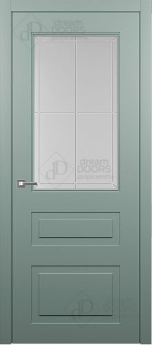 Межкомнатная дверь Dream Doors AN8-2 Гравировка 111