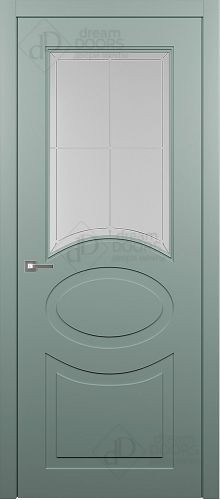 Межкомнатная дверь Dream Doors | модель AN15-2 Гравировка 111