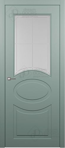 Межкомнатная дверь Dream Doors AN15-2 Гравировка 111