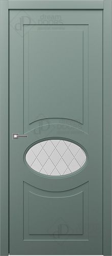 Межкомнатная дверь Dream Doors AN15-3 Гравировка Ромб
