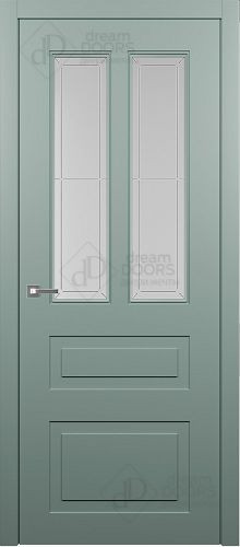 Межкомнатная дверь Dream Doors | модель AN19-2 Гравировка 111