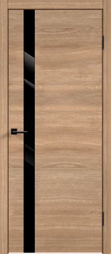 Межкомнатная дверь Velldoris | модель Smart Z1 PO Лакобель черное