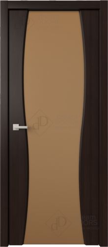 Межкомнатная дверь Dream Doors Сириус (полное) ДО Бронза триплекс