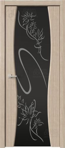 Межкомнатная дверь Dream Doors | модель Сириус ДО Черный триплекс (Рисунок 2)