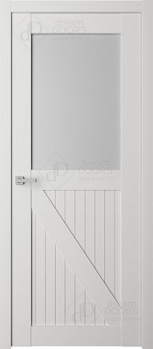 Межкомнатная дверь Dream Doors R4 Сатинат белый