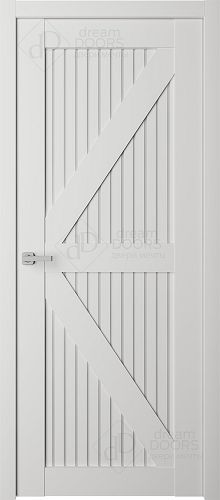 Межкомнатная дверь Dream Doors R5 Сатинат белый