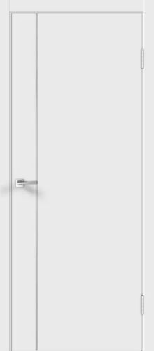 Межкомнатная дверь Velldoris | модель Galant M1 PG (молдинг алюминий)