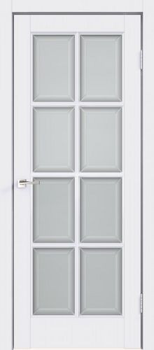 Межкомнатная дверь Velldoris | модель Scandi 4V Английская решетка