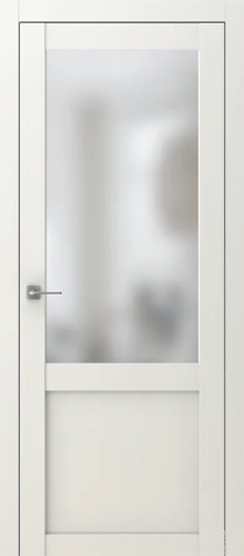 Межкомнатная дверь Фрамир | модель Base 4 PO Сатинат