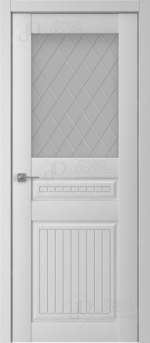 Межкомнатная дверь Dream Doors | модель CM4 Заливной витраж