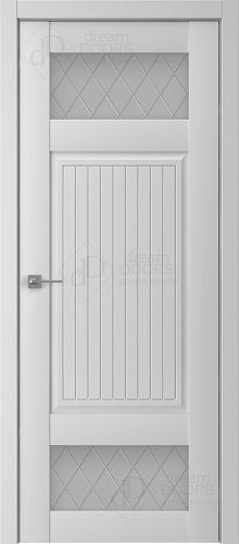 Межкомнатная дверь Dream Doors | модель CM17 Заливной витраж