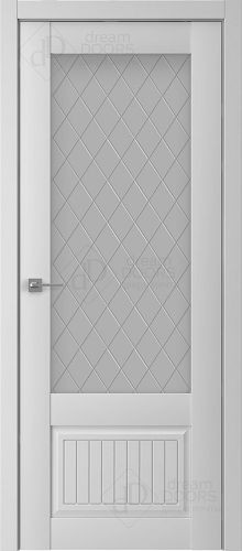 Межкомнатная дверь Dream Doors | модель CM19 Заливной витраж