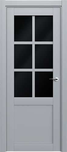 Межкомнатная дверь Status 156 стекло Триплекс черный