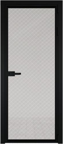 Межкомнатная дверь Profildoors | модель 1AX стекло Ромб белый