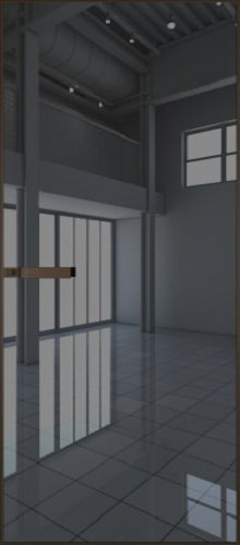 Межкомнатная дверь Profildoors | модель 1AGN стекло Зеркало Grey