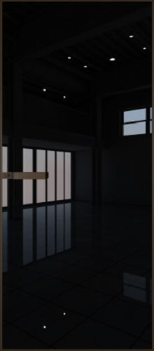 Межкомнатная дверь Profildoors | модель 1AGN Lacobel Черный лак