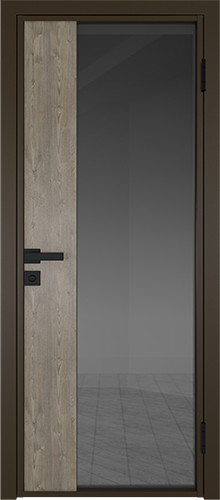 Межкомнатная дверь Profildoors | модель 7AG стекло тонированное (вставка Каштан темный)