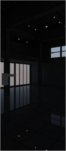 Межкомнатная дверь Profildoors | модель 1AGK стекло Черный лак