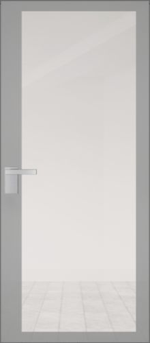 Межкомнатная дверь Profildoors 2AGK стекло Планибель бесцветный - серый прокрас