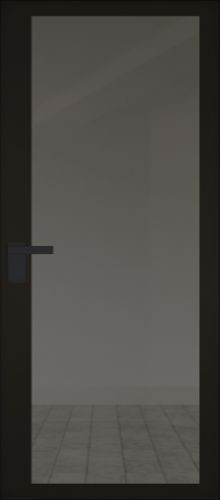 Межкомнатная дверь Profildoors | модель 2AGK стекло Планибель графит - черный прокрас