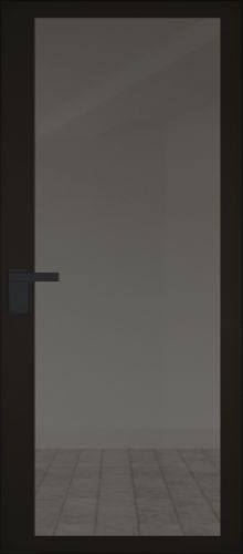 Межкомнатная дверь Profildoors 2AGK стекло Планибель графит - черный прокрас