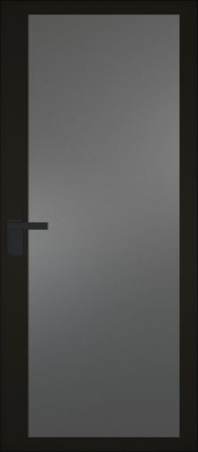 Межкомнатная дверь Profildoors | модель 2AGK стекло Мателюкс графит - черный прокрас