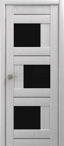 Межкомнатная дверь Dream Doors C1 Лакобель черное