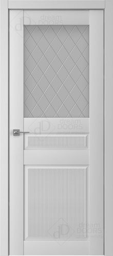 Межкомнатная дверь Dream Doors | модель EL4 Заливной витраж