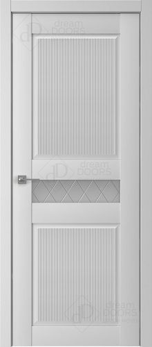 Межкомнатная дверь Dream Doors | модель EL6 Заливной витраж