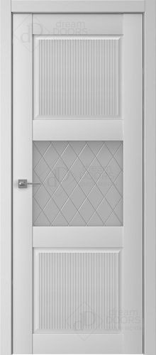 Межкомнатная дверь Dream Doors | модель EL9 Заливной витраж