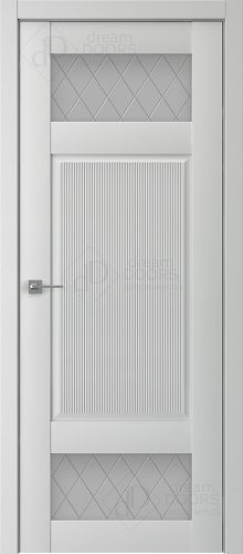 Межкомнатная дверь Dream Doors EL17 Заливной витраж