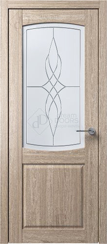 Межкомнатная дверь Dream Doors | модель B2-4 Гравировка