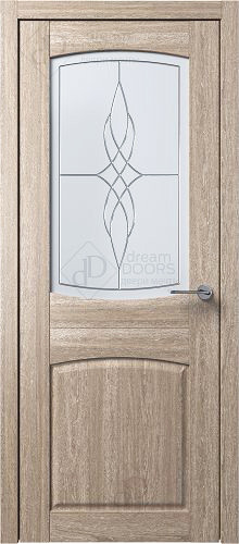 Межкомнатная дверь Dream Doors | модель B4-4 Гравировка