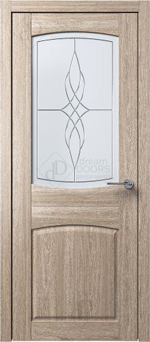Межкомнатная дверь Dream Doors B4-4 Гравировка