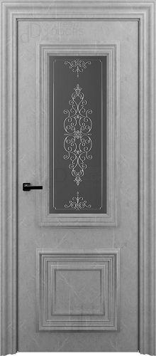Межкомнатная дверь Dream Doors ART4 Заливной витраж