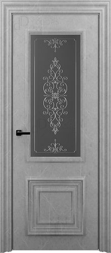 Межкомнатная дверь Dream Doors | модель ART4-1 Заливной витраж