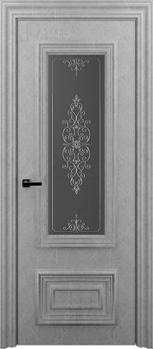Межкомнатная дверь Dream Doors | модель ART8 Заливной витраж