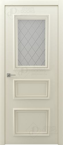 Межкомнатная дверь Dream Doors | модель ART23 Заливной витраж