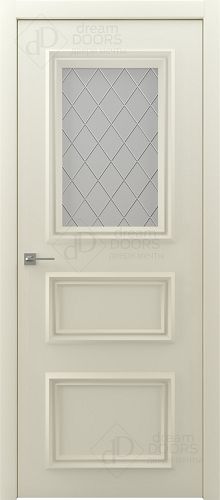 Межкомнатная дверь Dream Doors ART23 Заливной витраж