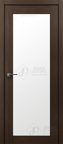 Межкомнатная дверь Dream Doors Престиж 1 ДО Белый триплекс