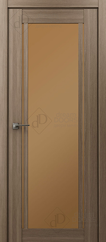 Межкомнатная дверь Dream Doors Престиж 4 ДО Бронза триплекс