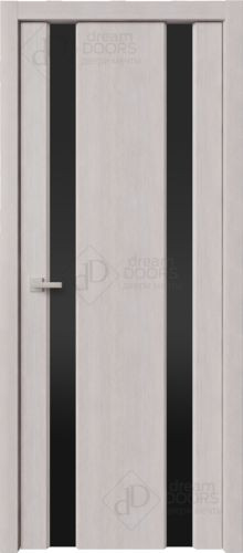 Межкомнатная дверь Dream Doors | модель Стиль 2 (узкое) ДО Черный триплекс