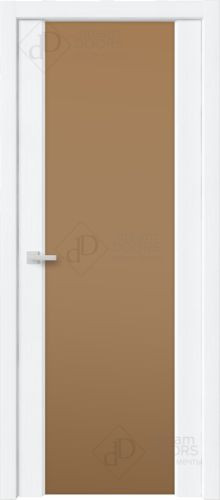 Межкомнатная дверь Dream Doors | модель Стиль (полное) ДО Бронза триплекс