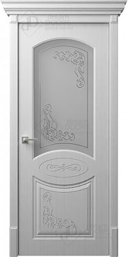 Межкомнатная дверь Dream Doors D1-2 Заливной витраж