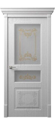 Межкомнатная дверь Dream Doors | модель D4-2 Заливной витраж