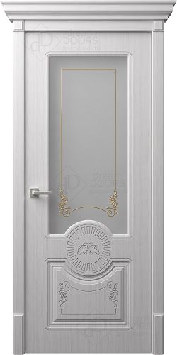 Межкомнатная дверь Dream Doors D10-2 Заливной витраж