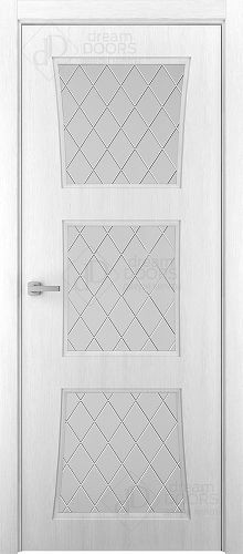 Межкомнатная дверь Dream Doors | модель F29 Гравировка Ромб