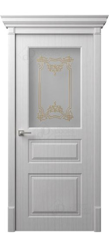 Межкомнатная дверь Dream Doors | модель N4-3 Заливной витраж